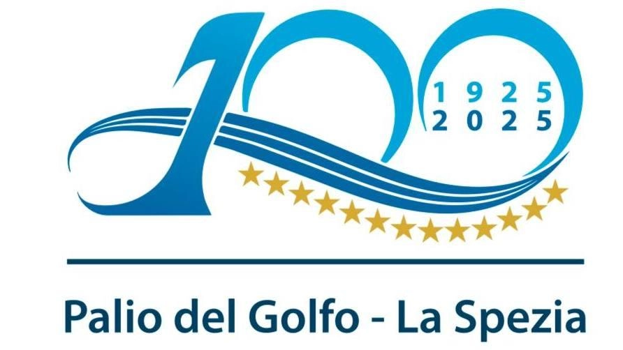 Il logo che celebra il centenario del Palio del Golfo Il logo che celebra il centenario del Palio del Golfo
