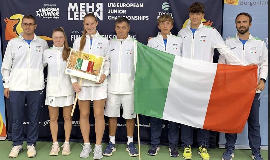 Raffaele Ciurnelli del Tennis Giotto ai Campionati Europei Under18 Raffaele Ciurnelli del Tennis Giotto ai Campionati Europei Under18