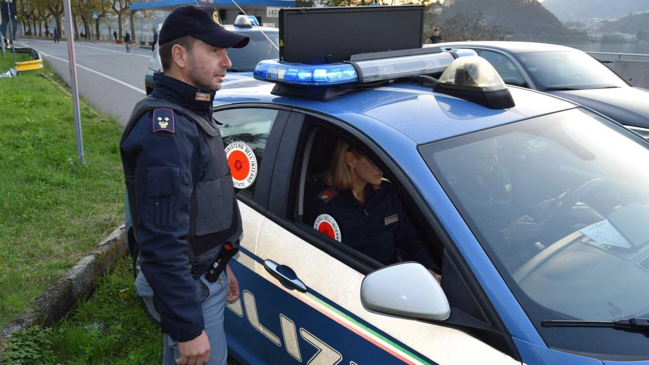 L'intervento della polizia (Foto di repertorio)