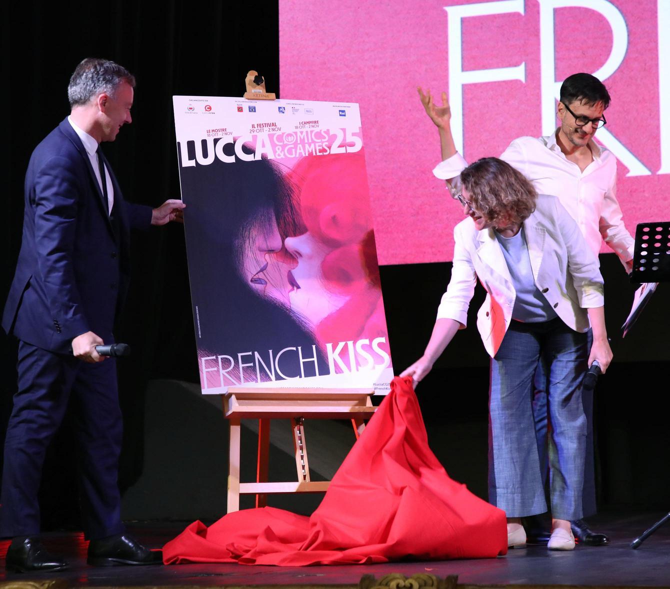 si svela lucca comics 821725 i french kiss del poster e i super ospiti confermati da zerocalcare a elio