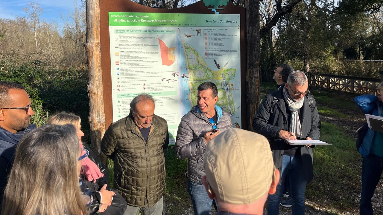 Angelo Ciavarrella al Parco di San Rossore Angelo Ciavarrella al Parco di San Rossore