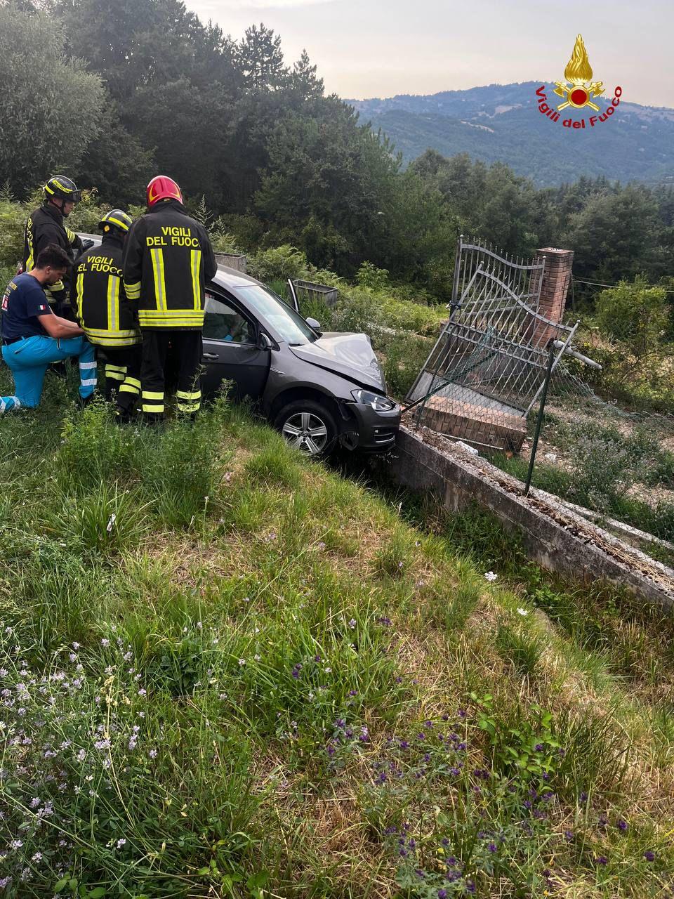 Grave incidente a Gubbio, due feriti portati all’ospedale di Branca