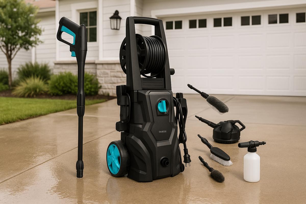Con questa idropulitrice da 2000W pulisci di più e spendi di meno