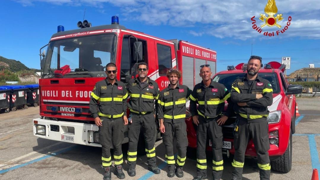 rischio incendi estivi i vigili del fuoco attivano un presidio ad ansedonia