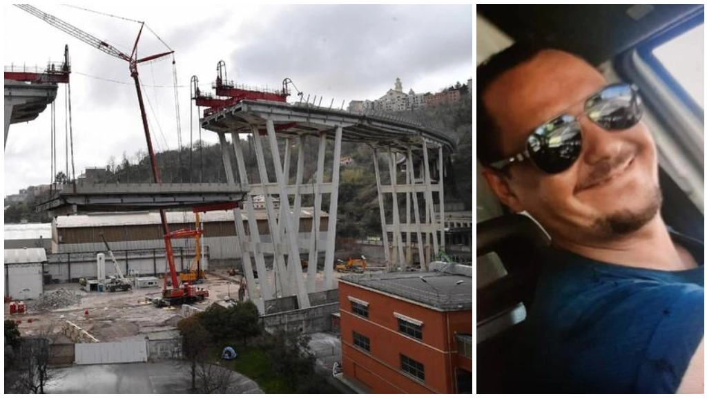 Marco Ricci morto mentre lavorava al memoriale del Ponte Morandi Marco Ricci morto mentre lavorava al memoriale del Ponte Morandi
