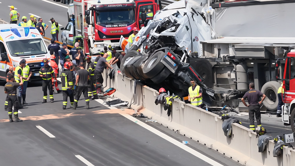 Lo schianto è stato devastante, soprattutto per le conseguenze in termini di vite umane e, per giunta, ha creato anche inevitabili problemi sulla viabilità ordinaria