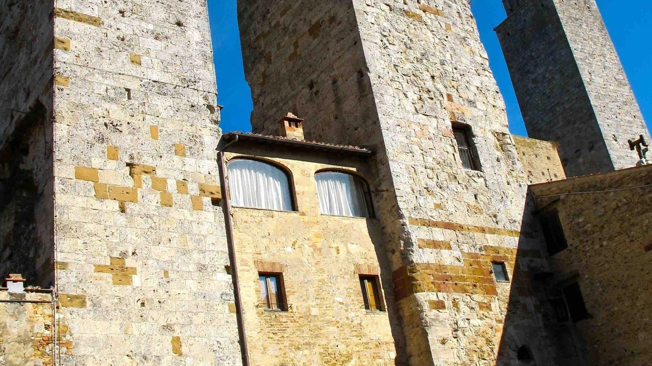 Le famose torri di San Gimignano Le famose torri di San Gimignano