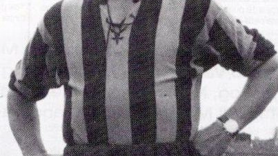 Luigi Ferrero con la maglia dell’Inter Luigi Ferrero con la maglia dell’Inter