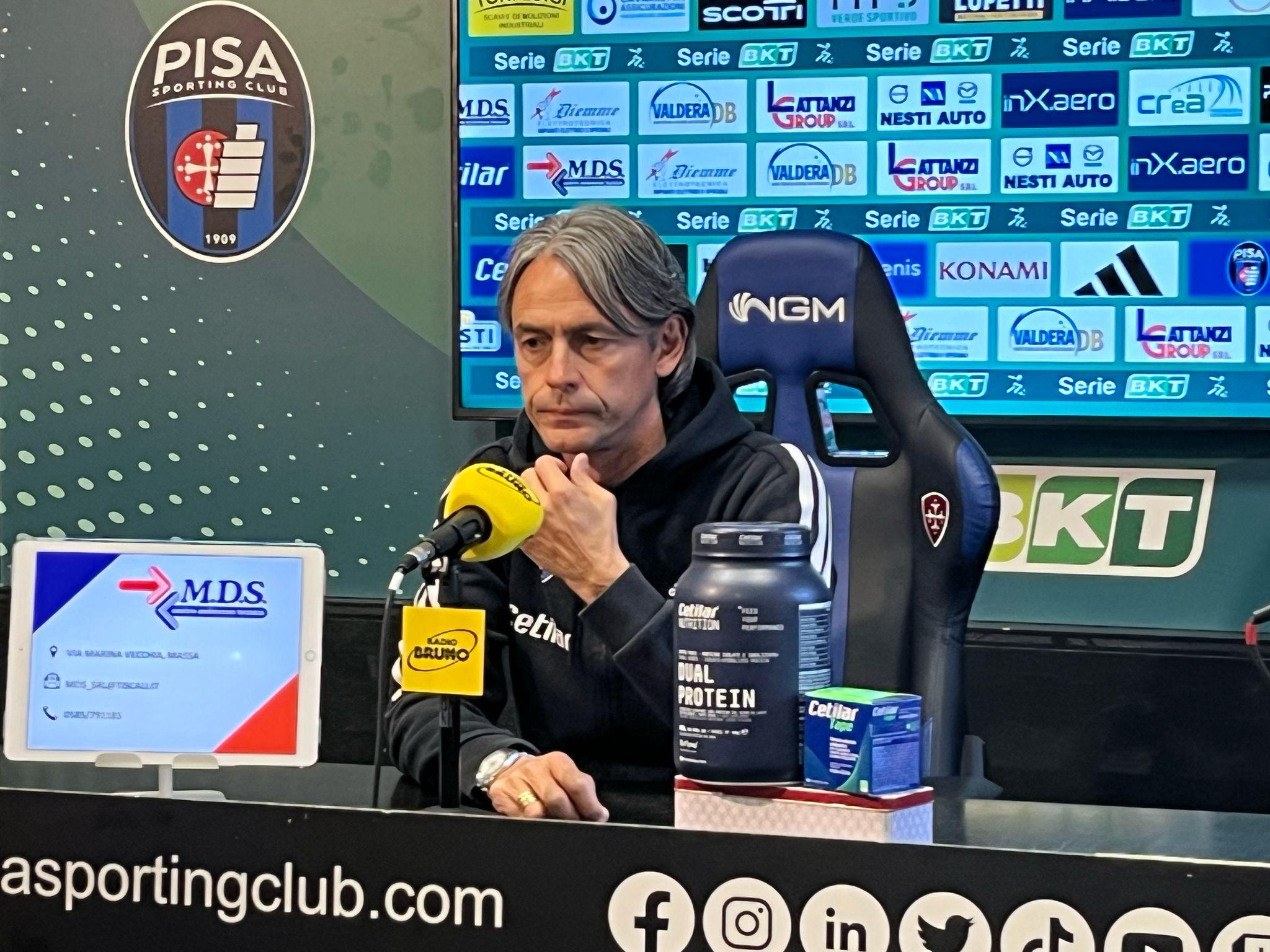 Inzaghi prima di Pisa-Frosinone: "Godiamocela. Ma il traguardo non è tagliato"
