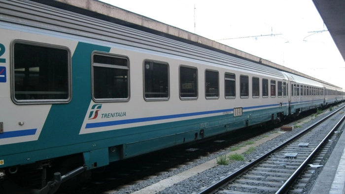 Un treno in una foto di repertorio Ansa Un treno in una foto di repertorio Ansa