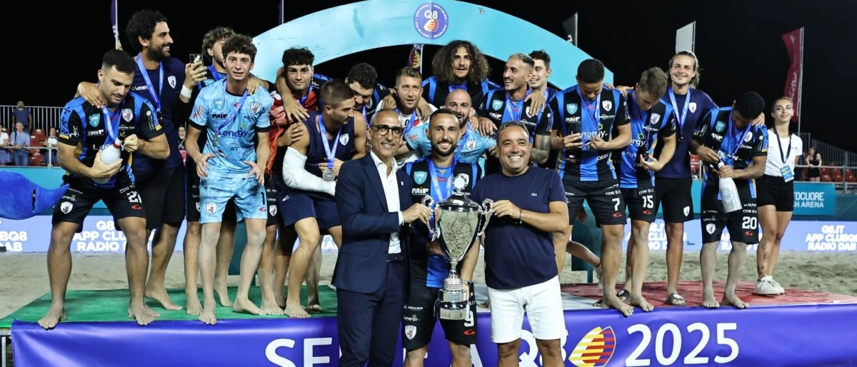 Beach Soccer, Lenergy Pisa è campione d’Italia