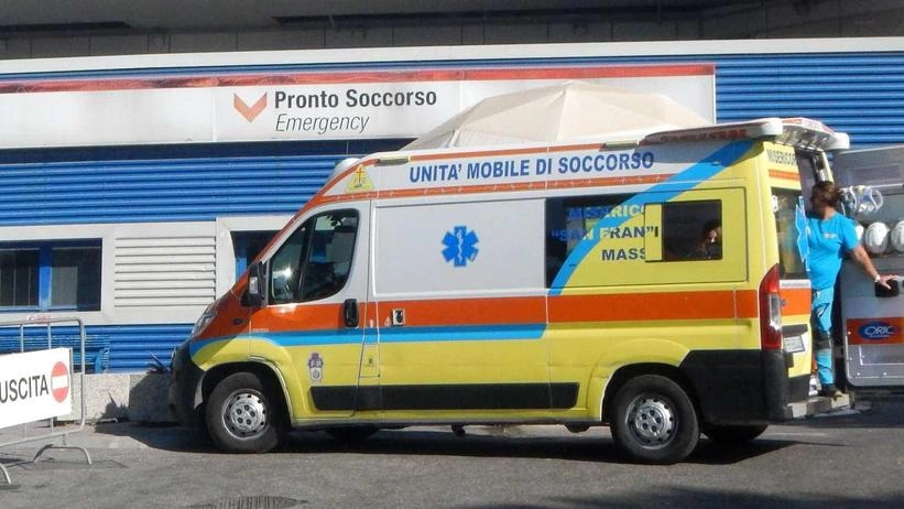 L’entrata del Pronto soccorso dell’ospedale Versilia a Lido di Camaiore L’entrata del Pronto soccorso dell’ospedale Versilia a Lido di Camaiore