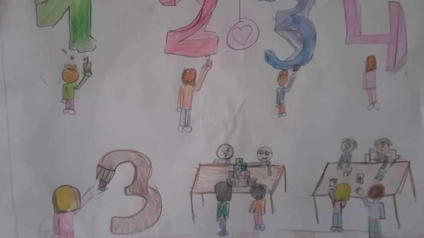 Il disegno elaborato dagli alunni a corredo degli articoli Il disegno elaborato dagli alunni a corredo degli articoli