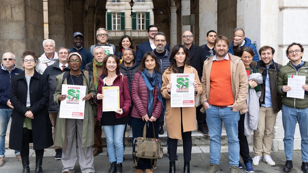 Il gruppo di sostenitori, Benedicta Djumpah, Callaioli e Balducci