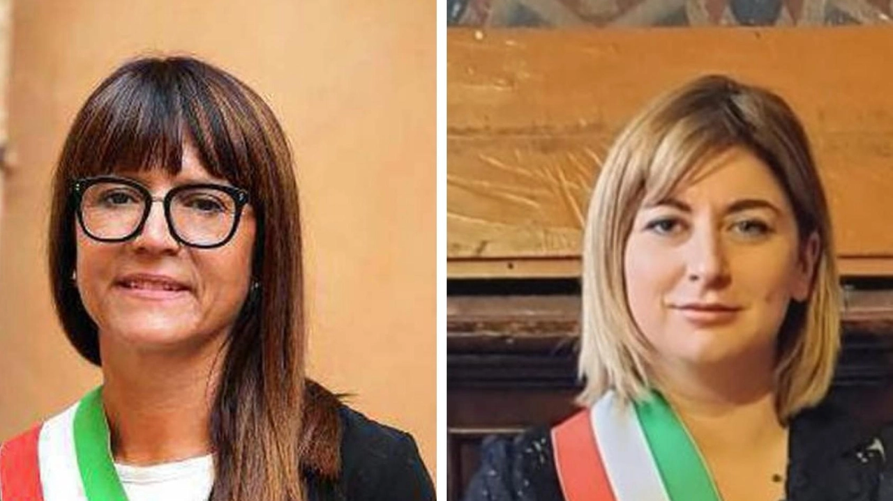 Da sinistra Laura Pernazza, prima cittadina di Amelia Letizia Michelini, sindaca di Monte Santa Maria Tiberina Da sinistra Laura Pernazza, prima cittadina di Amelia Letizia Michelini, sindaca di Monte Santa Maria Tiberina