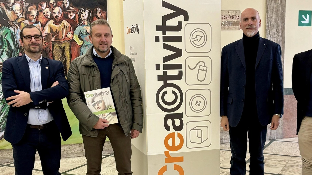 Da sinistra: Gastone Ciuti, Damiano Bolognesi, Alessandro Puccinelli e Max Pinucci Da sinistra: Gastone Ciuti, Damiano Bolognesi, Alessandro Puccinelli e Max Pinucci