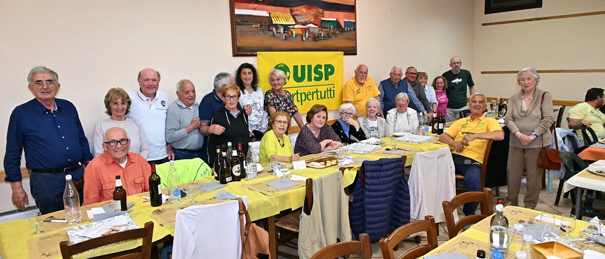Pistoia, la festa dei giudici Uisp della sezione podismo