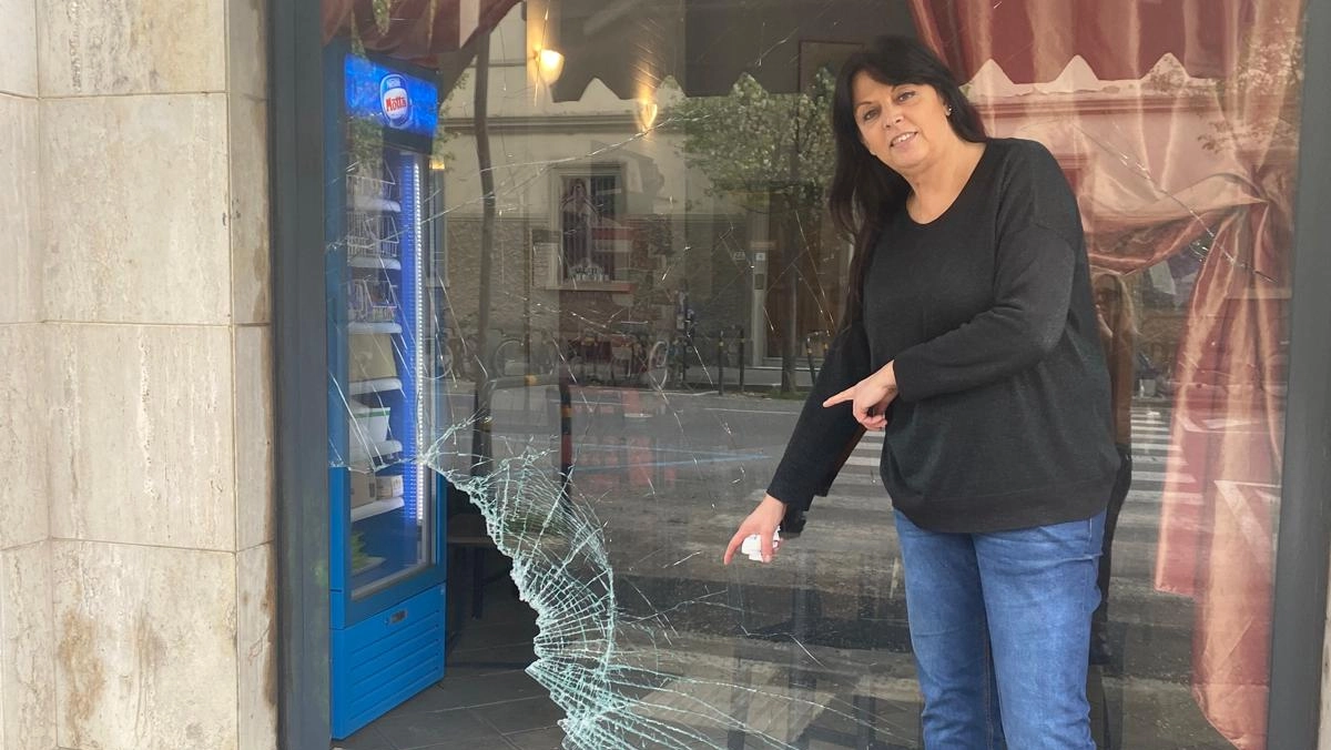Manuela Aglietti, la titolare del bar caffè I Pappagalli