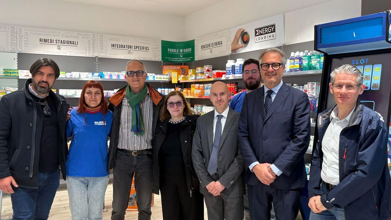 La presentazione del progetto alla FarmaCity della stazione
