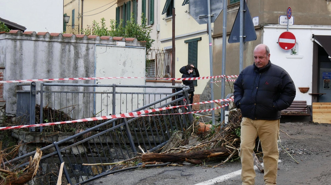 Il ponte sulla Bardena a Figline I lavori di messa in sicurezza del ponte sono partiti Foto Attalmi