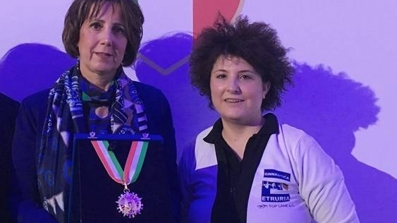 Da sinistra Grazia Ciarlitto e Alice Bettini: cambio al vertice all’Etruria Da sinistra Grazia Ciarlitto e Alice Bettini: cambio al vertice all’Etruria