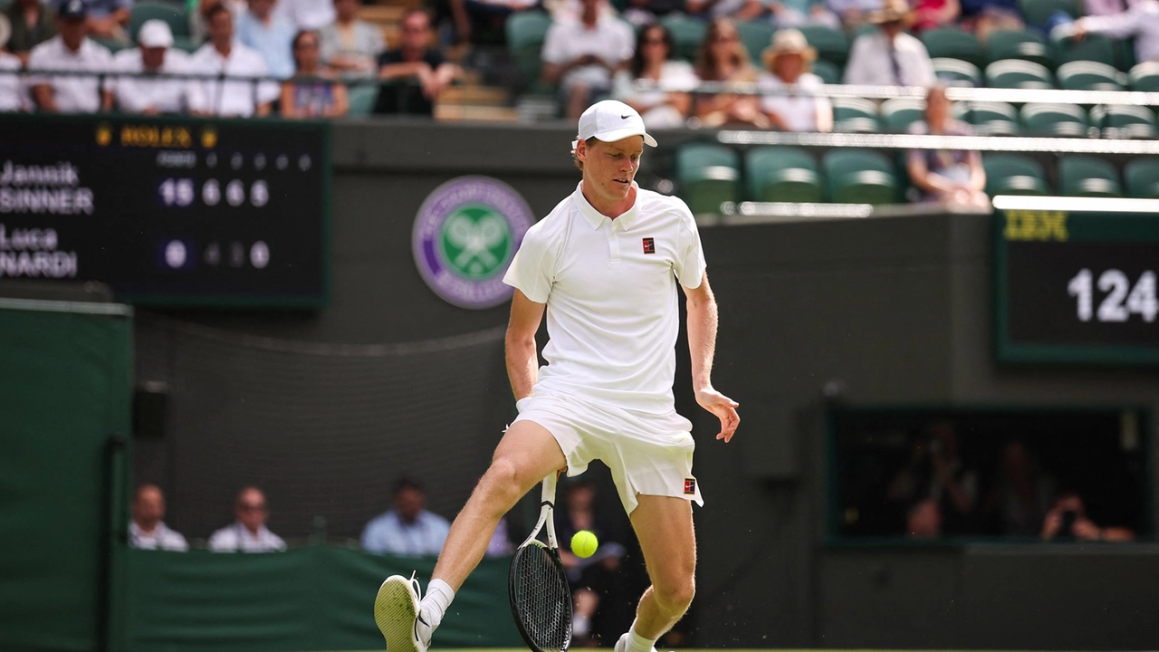 Sinner va di fretta: Vukic battuto in tre set Wimbledon