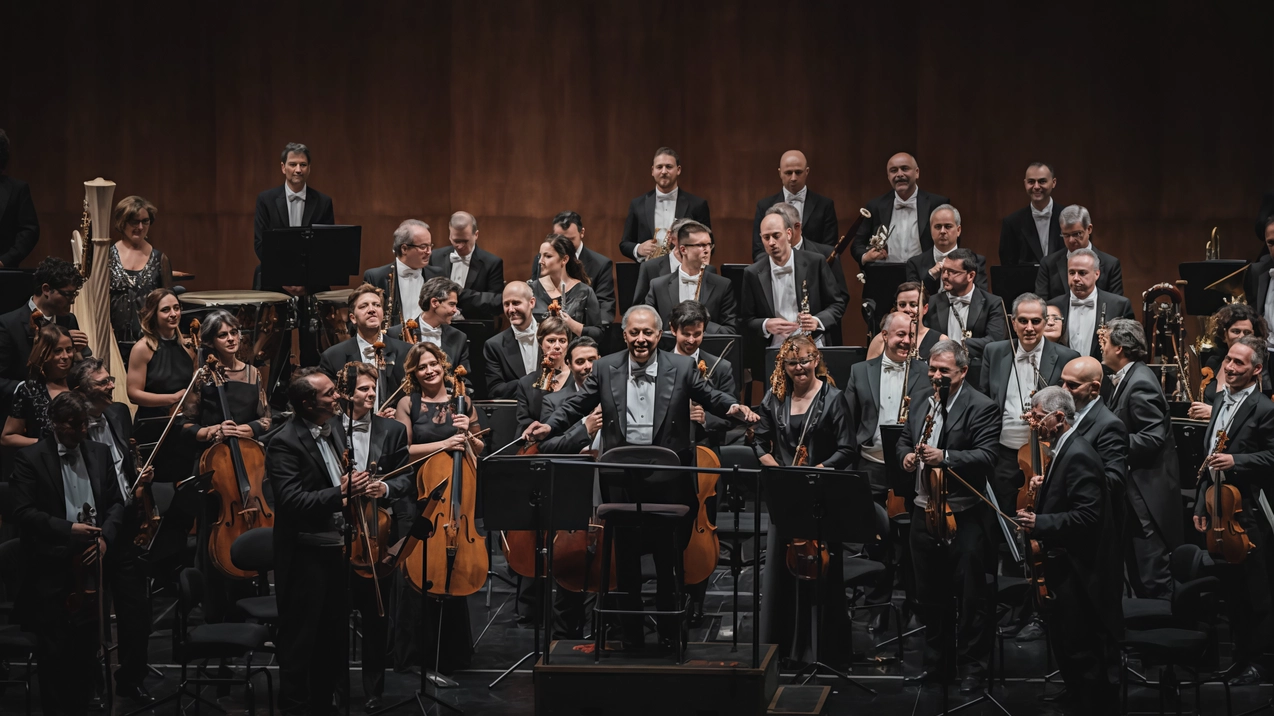 L’orchestra del Maggio Musicale Fiorentino diretta da Zubin Metha