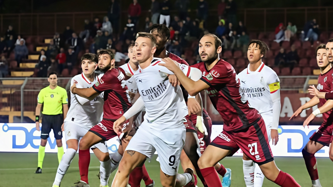 L’analisi dell’1-1 l’ha sintetizzata bene Daniele Bonera, tecnico del Milan Futuro, presentatosi per primo in sala stampa: "Siamo stati più... L’analisi dell’1-1 l’ha sintetizzata bene Daniele Bonera, tecnico del Milan Futuro, presentatosi per primo in sala stampa: "Siamo stati più...