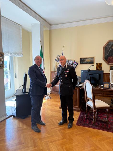 Il Prefetto di Arezzo, Clemente Di Nuzzo, ha ricevuto il nuovo Comandato Provinciale dei Carabinieri Il Prefetto di Arezzo, Clemente Di Nuzzo, ha ricevuto il nuovo Comandato Provinciale dei Carabinieri