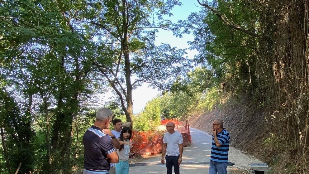 La strada è stata riaperta al traffico La strada è stata riaperta al traffico