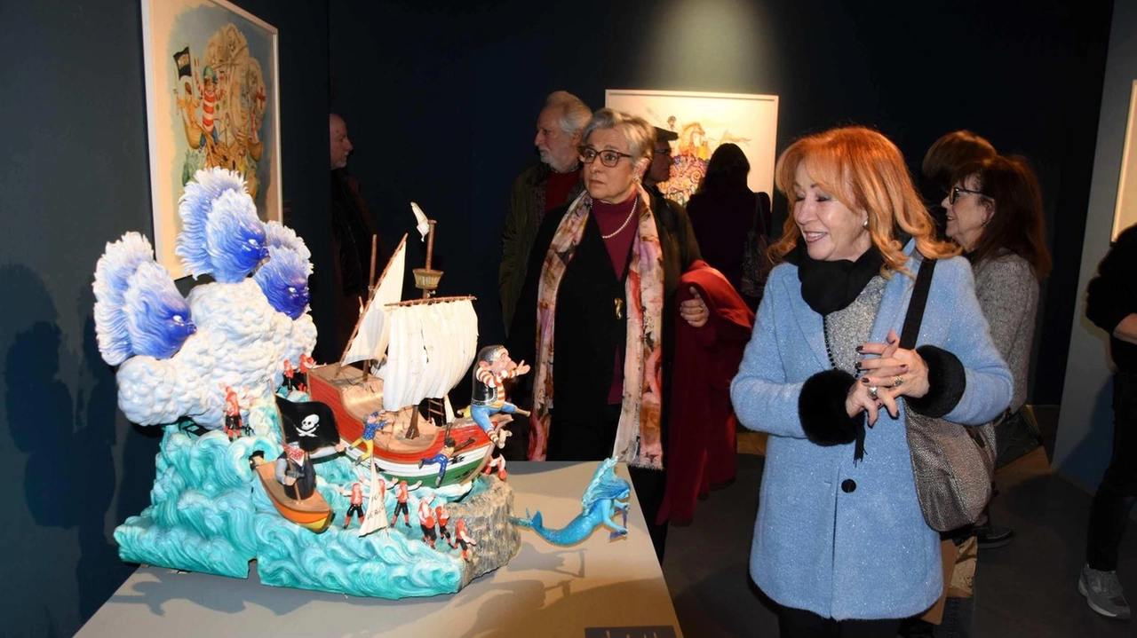 Tra le mostre più apprezzate e visitate «Secoli di satira», a cura di Roberta Martinelli e Walter Veltroni