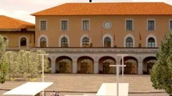 Un’immagine di come potrebbe venire la tramvia, presentata durante una conferenza