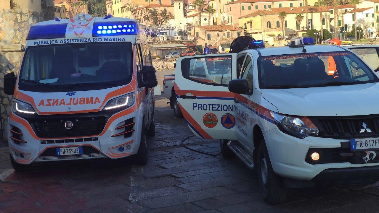Soccorsi a Rio Marina