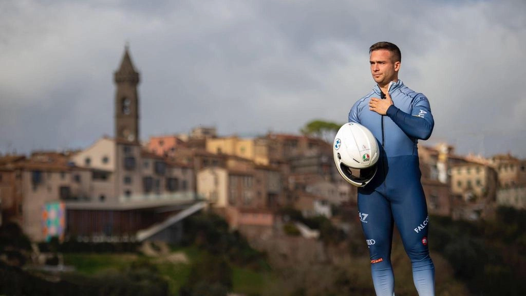Il campione di bob Eric Fantazzini: a Peccioli prepara le Olimpiadi invernali 2026