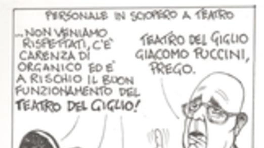 Così il nostro Alessandro Sesti disegna la vertenza in atto al Teatro del Giglio