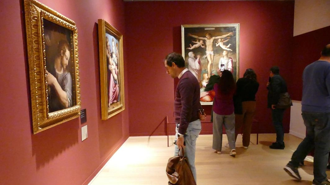 L’imponente tavola che rappresenta l’Immacolata Concezione è posizionata nella chiesa di San Salvatore L’imponente tavola che rappresenta l’Immacolata Concezione è posizionata nella chiesa di San Salvatore
