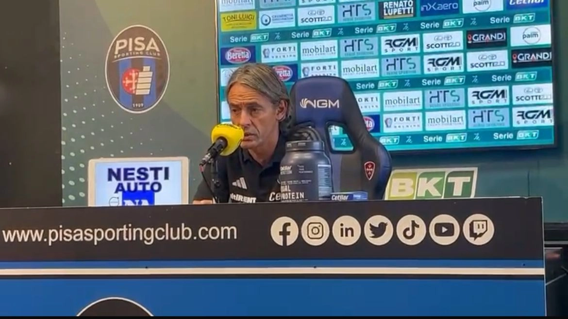 Filippo Inzaghi in conferenza stampa Filippo Inzaghi in conferenza stampa