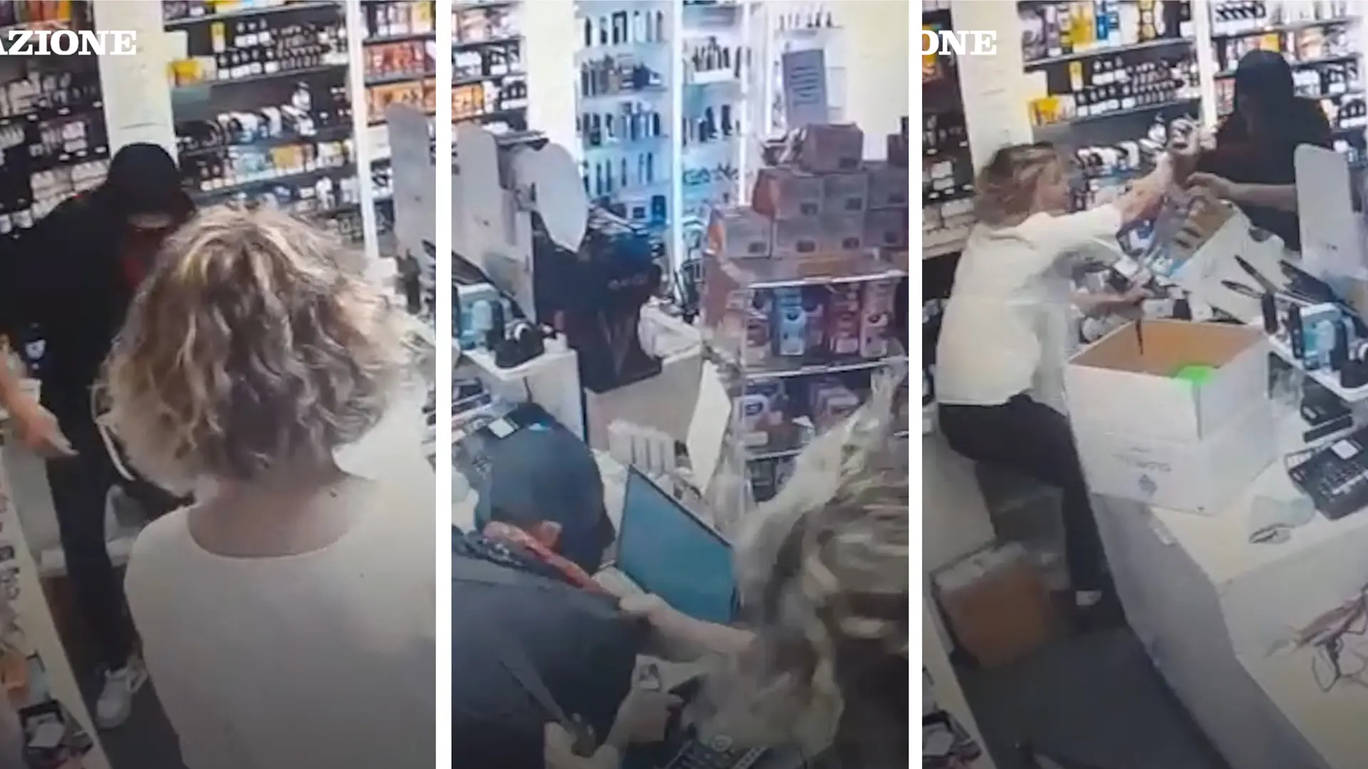 La commerciante Rossella si ribella al rapinatore armato di coltello: “L'ho preso a ceffoni, non voglio morire per lavorare”