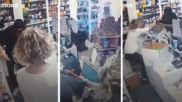 La commerciante Rossella si ribella al rapinatore armato di coltello: “L'ho preso a ceffoni, non voglio morire per lavorare”