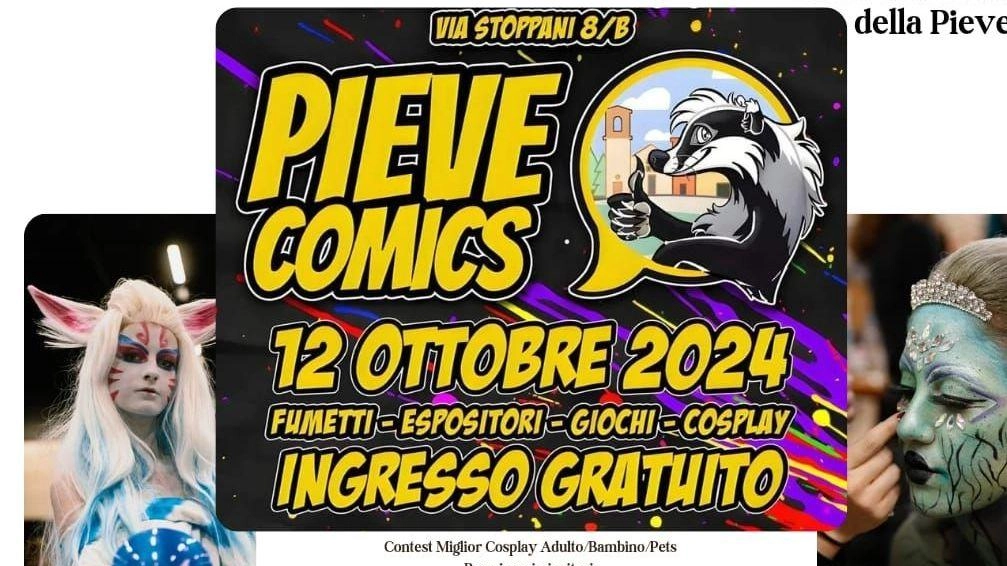 Prima edizione a Pieve di Campo del “Pieve Comics”. Oggi nella sede del Circolo in via Stoppani 8/b, si svolgerà...