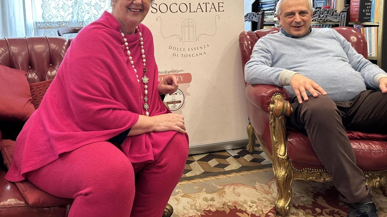 Rita Lotti e Massimiliano Cavazzoni, fondatori nel 2018 di una linea di fragranze ispirate al loro ’B&B Domus Socolatae’