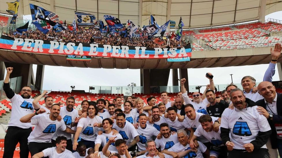 Pisa in Serie A: una promozione storica dopo 34 anni di attesa