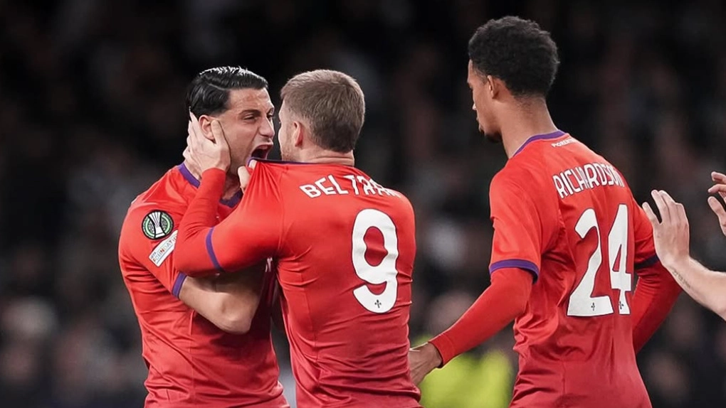 Beltran e Mandragora esultano dopo un gol (Foto social del calciatore argentino)