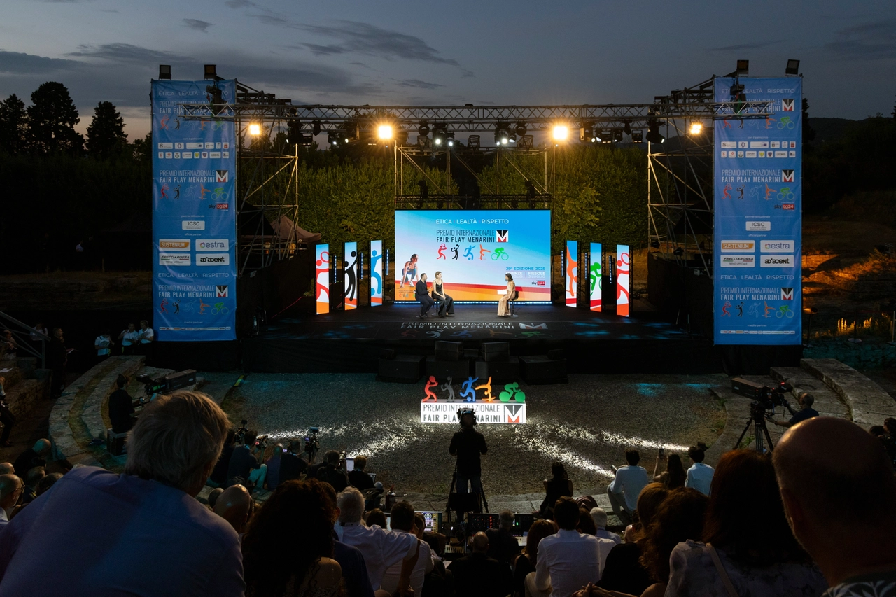 Cerimonia di premiazione 29° Premio Internazionale Fair Play Menarini