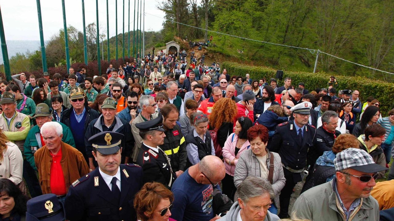 Il lento cammino verso il sacrario di Sant’Anna di Stazzema Il lento cammino verso il sacrario di Sant’Anna di Stazzema