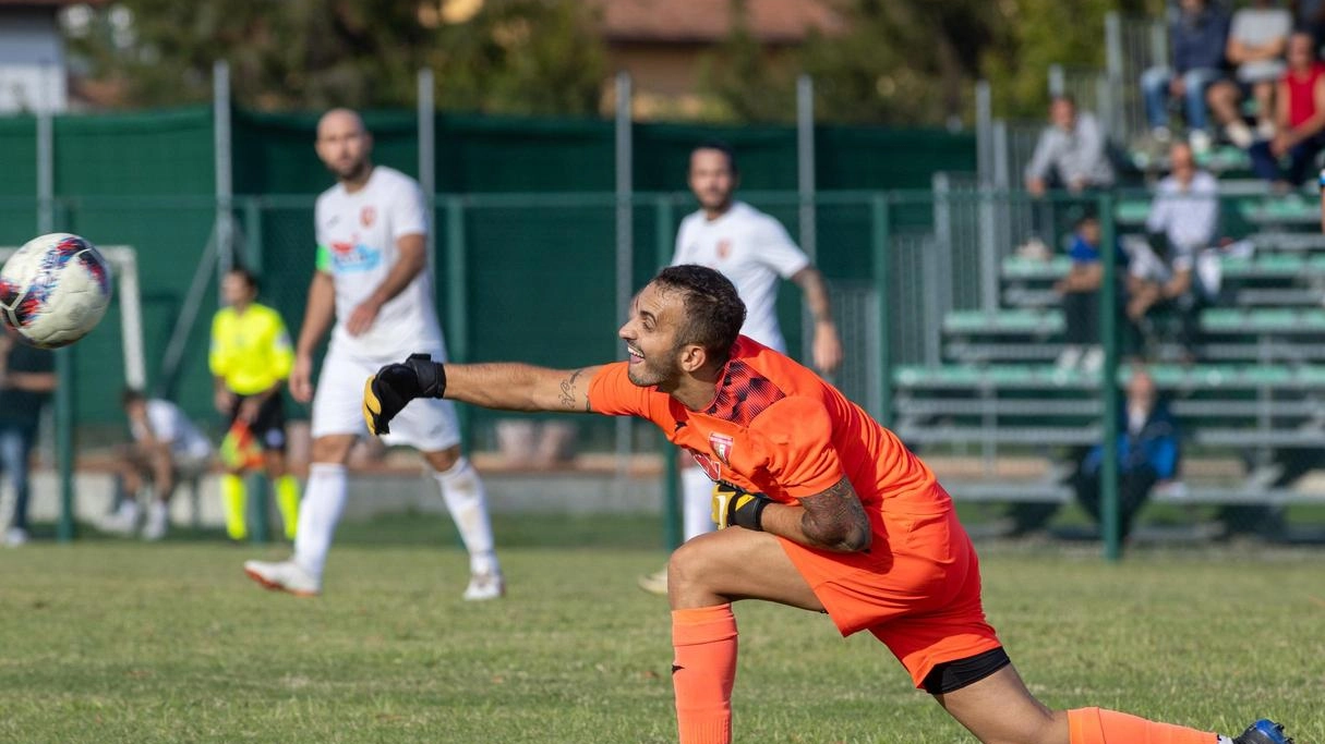 Iacopo Grasso, portiere dell’Intercomunale Monsummano (Goiorani)