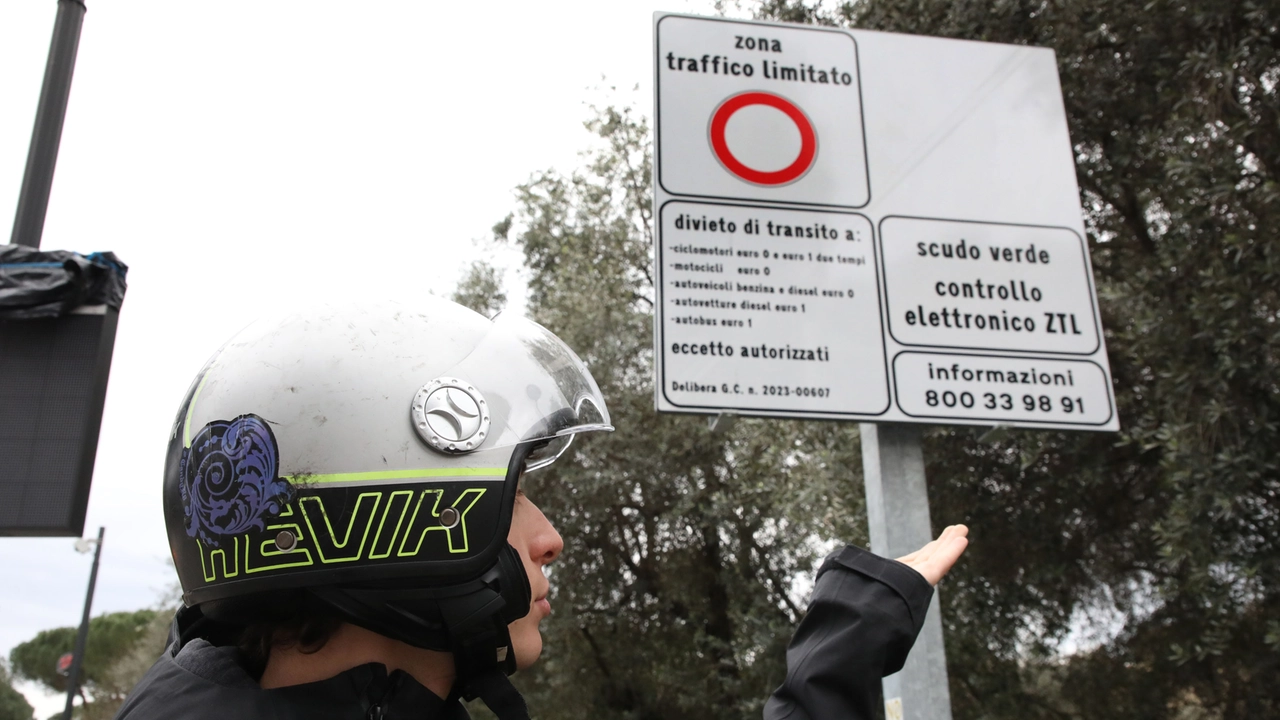 La cartellonistica predisposta per la messa in moto dello Scudo Verde