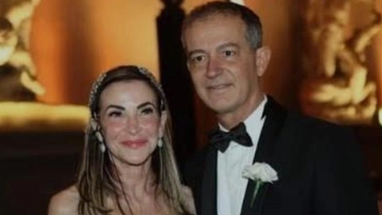 Cristina Casamassimi, responsabile Grandi Eventi della Fondazione Ant. insieme Simone Martini, delegato Ant Toscana