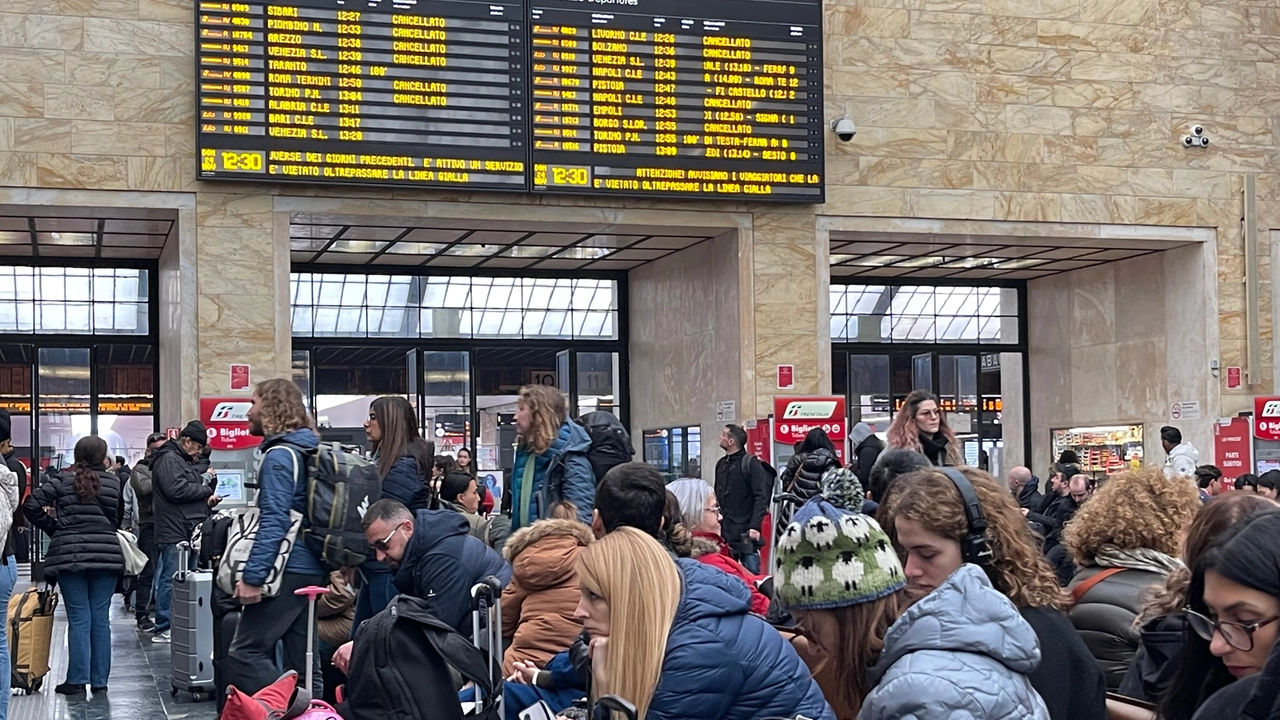 La stazione centrale di Firenze