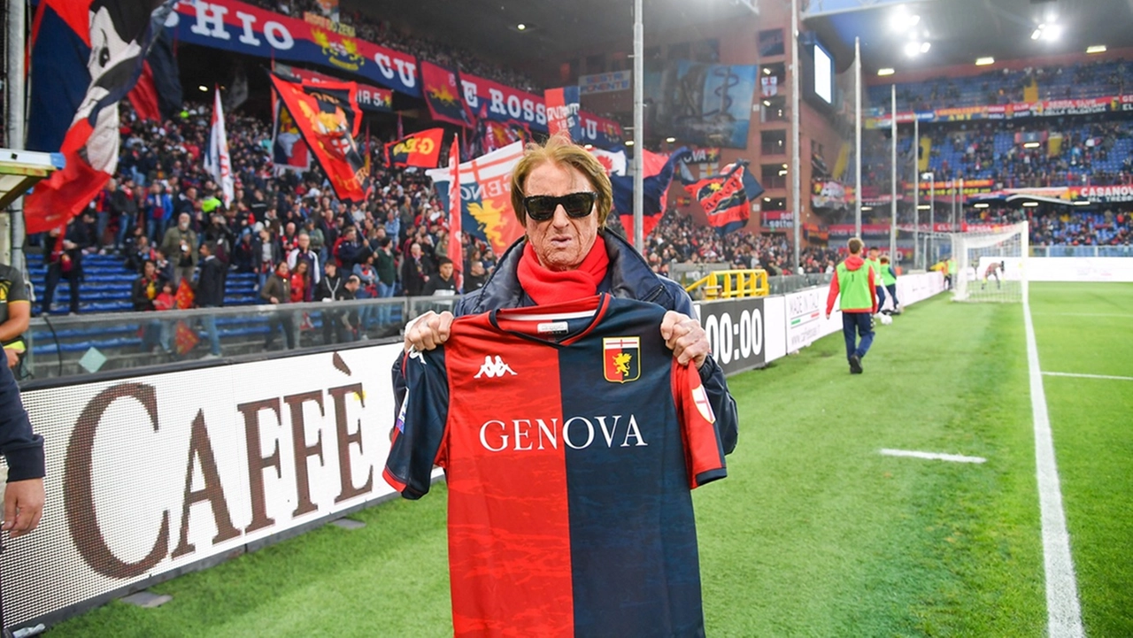 Sidio Corradi allo stadio Ferraris di Genova nel 2024, la società gli aveva tributato il giusto riconoscimento Sidio Corradi allo stadio Ferraris di Genova nel 2024, la società gli aveva tributato il giusto riconoscimento